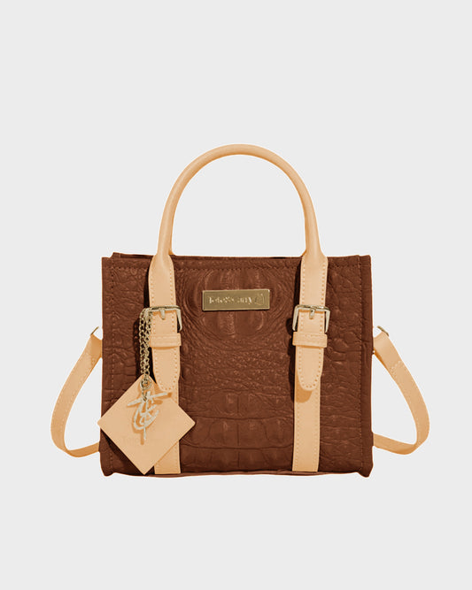 Apollo 2 Mini Tote Bag in Beige