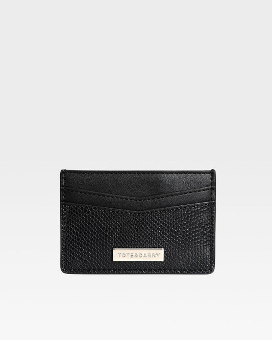 PY Card Holder Wallet in Black